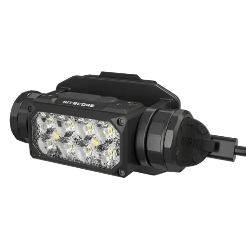 Ліхтар налобний Nitecore HC65M UHE 8 x NiteLab UHE LED 2000 лм 18650 USB Type-C (11 режимів) Вінниця
