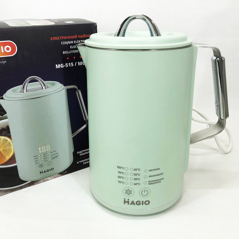 Электрический чайник с индикацией включения, Электрочайник бытовой с индикатором работы MA-28 Львов - изображение 9