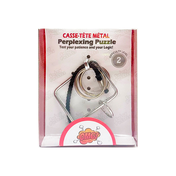 Металева головоломка "Perplexing puzzle" 5562D-22, 2 складність Вінниця - фото 1