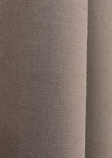 Комплект готовых штор VR-Textil Микровелюр Petek № 1825ш Какао 100х290 см 2 шт (31-923) Киев - изображение 8