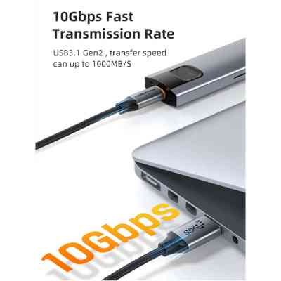 Дата кабель USB 3.1 AM to USB-C 1.5m Cabletime (CA915231) Вінниця