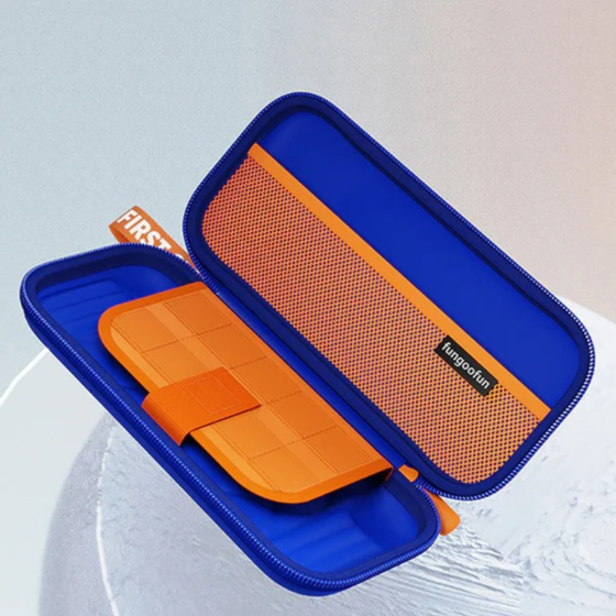 Сумка органайзер для гаджетов и аксессуаров,кабелей,проводов, силиконовая,влагостойкая на 1 отделение,синяя Каменец-Подольский