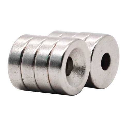 Набір із 10 кріпильних неодимових магнітів 10x3 мм N50 з отвором 3 мм Київ - фото 1