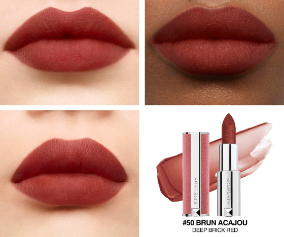 Помада для губ Givenchy (Живанши) Le Rouge Sheer Velvet 50 Brun Acajou - Deep Brick Red Слов'янськ