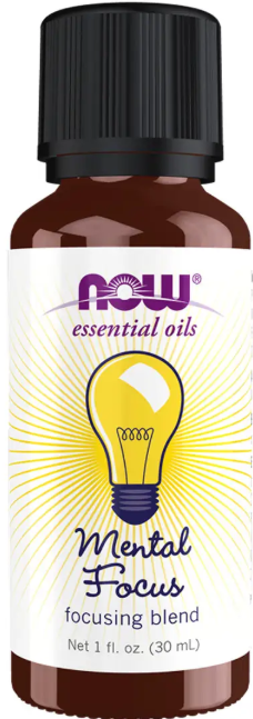 Эфирные масла для концентрации Now Foods Mental Focus Oil Blend  30 ml Киев - изображение 1