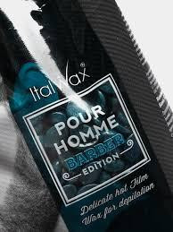 Воск горячий в гранулах , пленочный для лица ITAL WAX Pour Homme Barber 500 гр. Киев - изображение 3