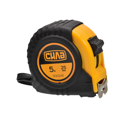 Рулетка обгумована 5м*25мм Standart СИЛА Житомир - изображение 2