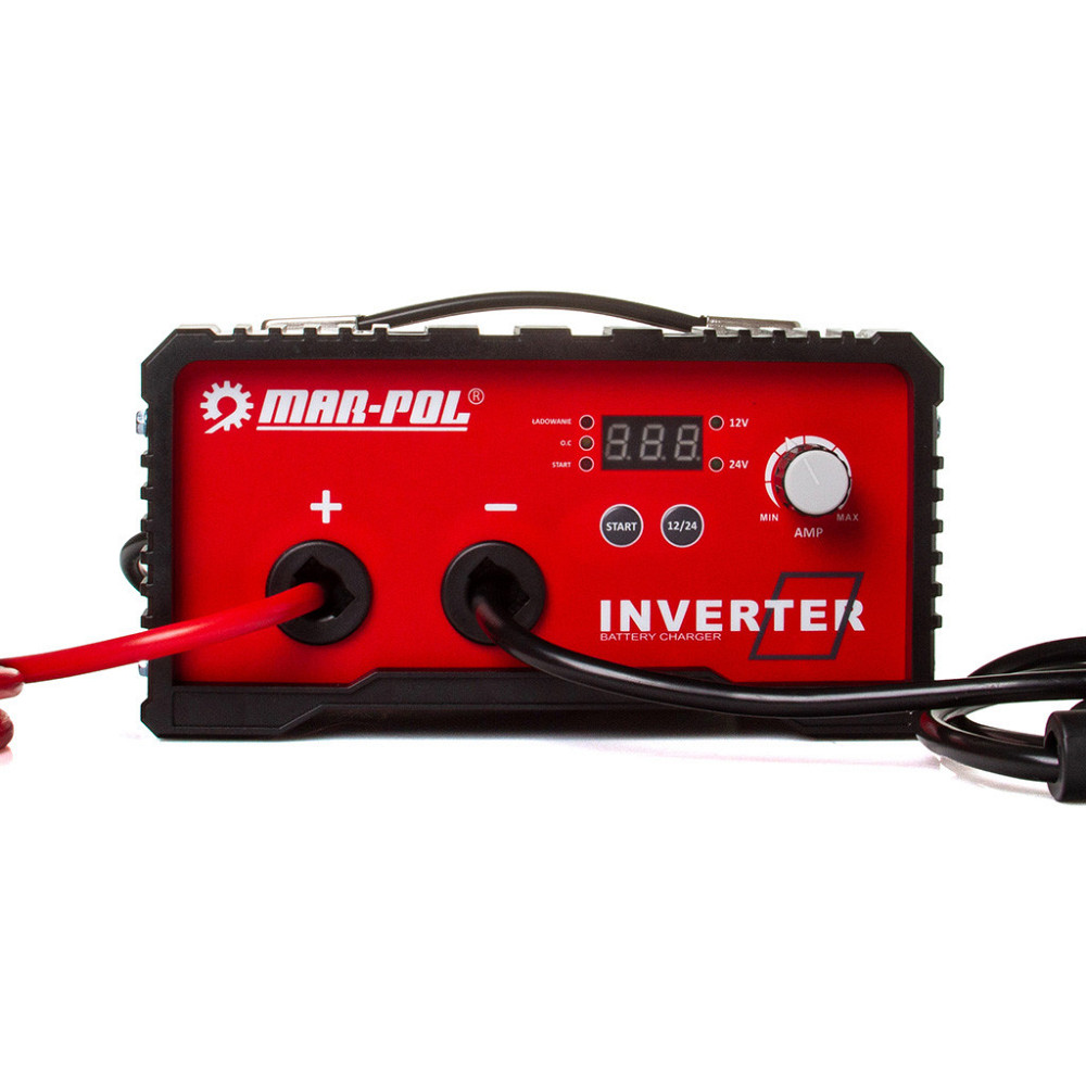 Пуско-зарядний пристрій з функцією зарядки та запуску двигуна 12/24 В Mar-Pol (M89380) Нововолинськ - фото 3
