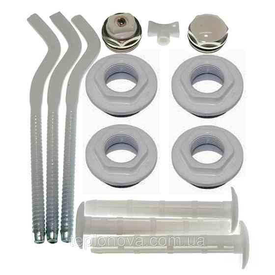 Комплект футорок секційного радіатора CRISTAL NR-2015 1/2| з 3-кронштейнами (HT 416) Чернівці