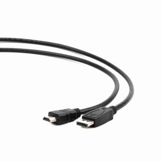 Кабель Cablexpert DisplayPort - HDMI (M/M), 10 м, Black (CC-DP-HDMI-10M) Чорний Харків