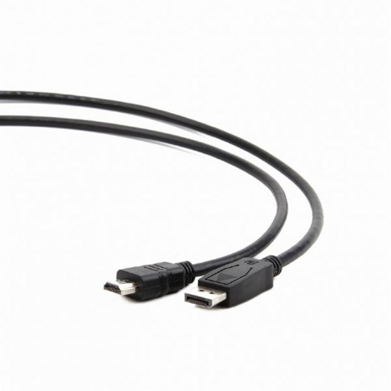 Кабель Cablexpert DisplayPort - HDMI (M/M), 10 м, Black (CC-DP-HDMI-10M) Чорний Харків - фото 2