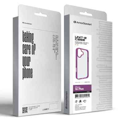 Чохол до мобільного телефона Armorstandart UNIT2 Apple iPhone 16 Plus Violet (ARM78754) Вінниця