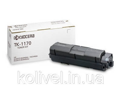 Kyocera TK-1170, 1T02S50NL0 - оригинальный тонер картридж для ECOSYS M2040dn, M2540dn, M2640idw Киев - изображение 1