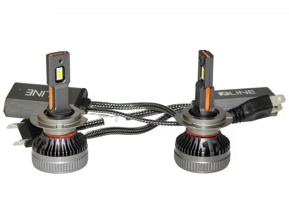 Комплект світлодіодних ламп QLine DualVision H7 (PX26d) 65W Canbus 6000K 12V Харків - фото 4