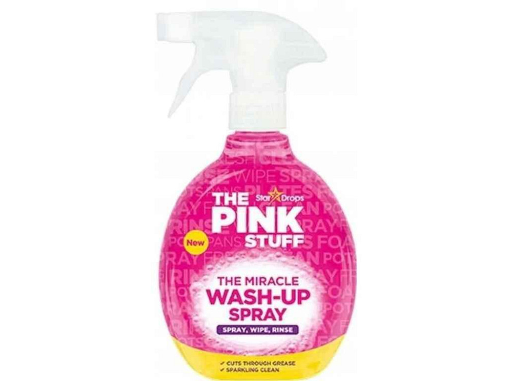 Засіб для видалення жиру 500мл тригер Антижир Wash Up Spray ТМ THE PINK STUFF Київ - фото 1