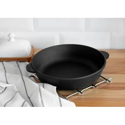 Сковорода Brizoll Monolith чавунна 240х60 мм (M2460U) Вінниця - фото 4