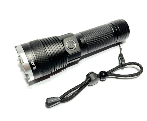 Ручний ліхтар BL-A75-P90 zoom + Type-C + 26650 (3xAAA) 5 режимів Вінниця