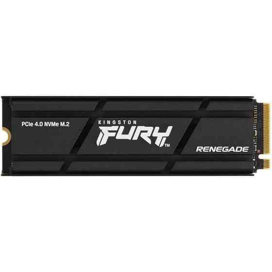 Накопичувач SSD 4.0TB Kingston Fury Renegade with Heatsink M.2 2280 PCIe 4.0 x4 NVMe 3D TLC (SFYRDK/4000G) ( Харків