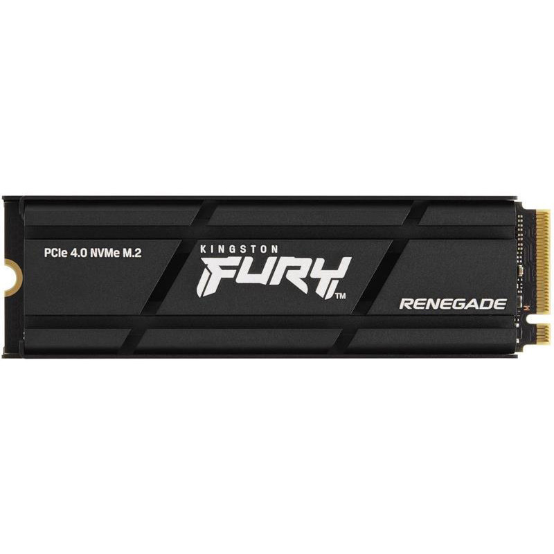 Накопичувач SSD 4.0TB Kingston Fury Renegade with Heatsink M.2 2280 PCIe 4.0 x4 NVMe 3D TLC (SFYRDK/4000G) ( Харків - фото 1