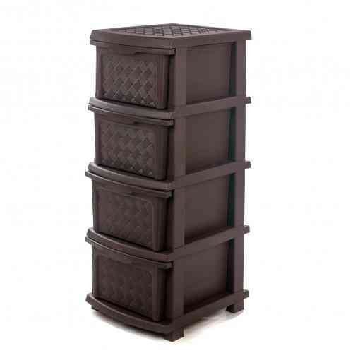 Комод R-Plastic коричневий 4 шухляди Харків