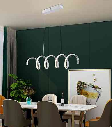 Люстра підвісна світлодіодна Sirius LCD3055 WT біла Коломия