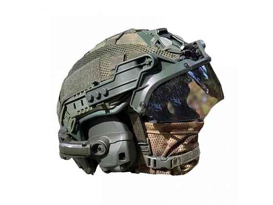 Тактические флип очки для шлема с прозрачными линзами маска защитная на глаза каску Олива Одесса