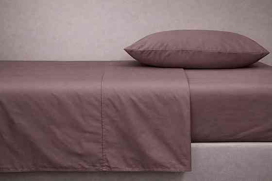 Підковдра на блискавці Ecotton Євро двоспальний 210х220 см із сатину однотонний коричневий Stucco Коломия