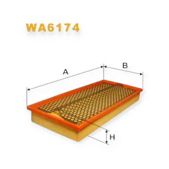 Фільтр Мерседес Бенз 190, 250, 300 2.5D повітряний Мукачево
