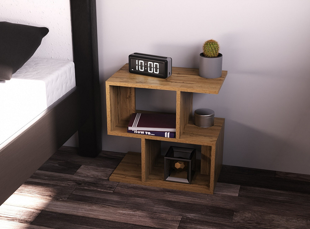 Тумба прикроватная S-1, Дуб Аппалачи, 500/300/500 Львов - изображение 2