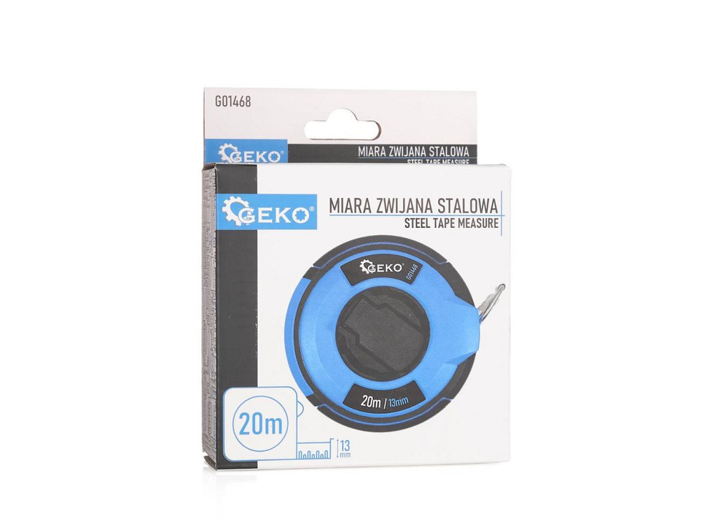 Рулетка сталева "GeKo"  20 м /13 мм Киев - изображение 4