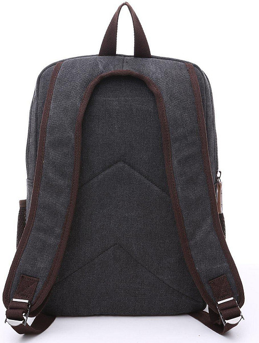 Рюкзак текстильний Vintage 20074 Чорний Київ - фото 2