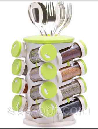 Органайзер - карусель для спецій на 16 ємностей Грін (шт) Одеса