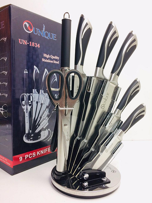 Набір Ножів UNIQUE UN 1834 (6 шт./яск.) Одеса - фото 1