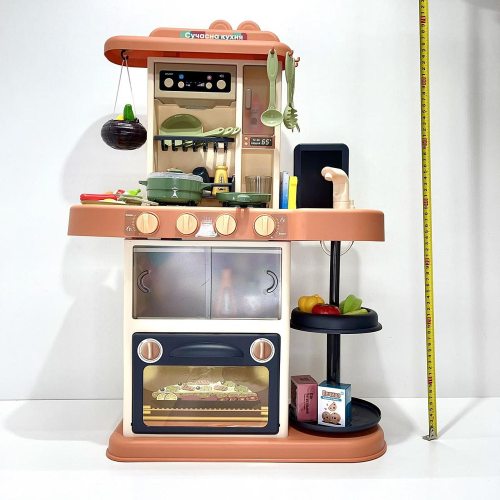 Дитяча кухня TK Group 889-184 тече вода, пар світлові і звукові ефекти Коралова Чернігів - фото 7