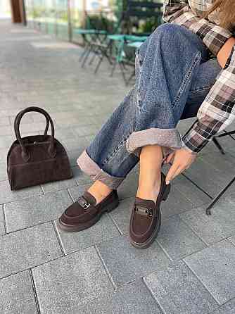 PLPS Туфлі жіночі PLPS R060-6 коричневі (весна-осінь, замша натуральна) (6005) Коломия