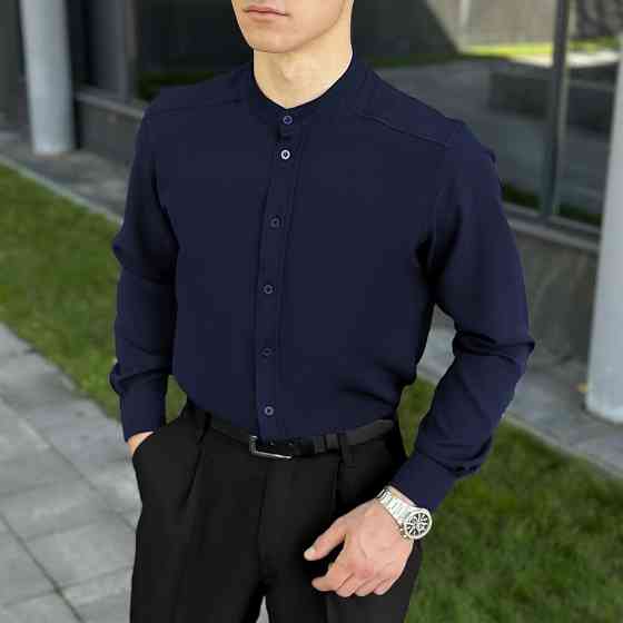 Темно-синя сорочка чоловіча Pobedov Legend Київ