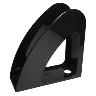 Лоток для паперів Арника вертикальний ВЕСЕЛКА, чорний (80613) Вінниця