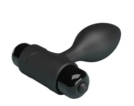 Силиконовая вибропробка Pretty Love - Vibro but plag 10 режимов вибрации Sex Aura Киев