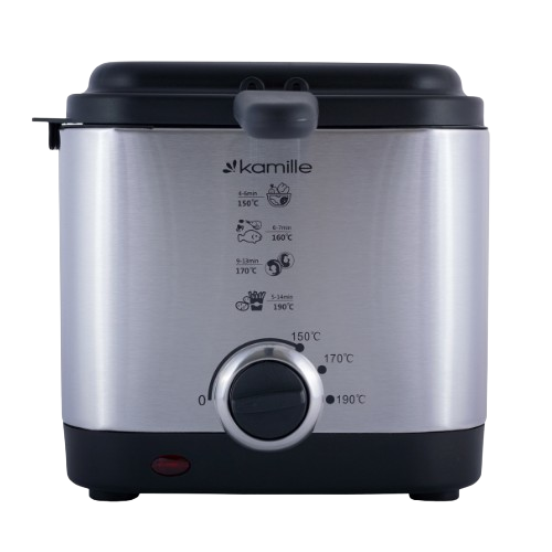 Фритюрниця електрична 1,5л 900W 6812 KAMILLE Житомир - фото 11