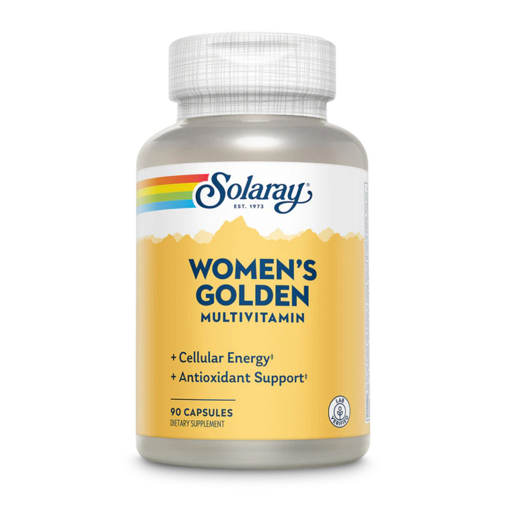 Мультивитамины для женщин Solaray Women's Golden Multi-Vitamin 90 vcaps Киев - изображение 2