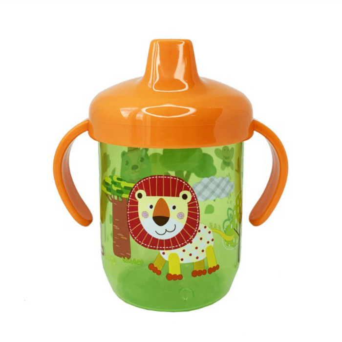 Поїльник дитячий MGZ-0305(Green) Лев 200 мл Вінниця - фото 1