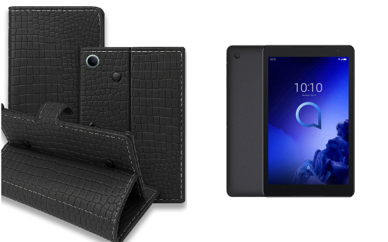 Книга-трансформер для планшета Alcatel 3T 8.0 2020 (9032X), цвет Black Krokodil Black Киев