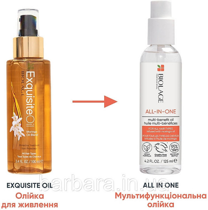 Масло  для волосся Matrix Biolage Advanced Exquisite Oil Київ - фото 2