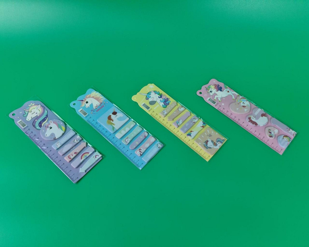 Блок для записей .проклеенный. цветной. 