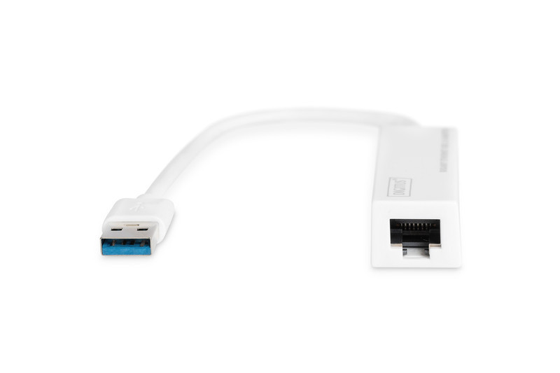 Мережевий адаптер DIGITUS USB 3.0 - RJ45 Gigabit Ethernet, гігабітний LAN перехідник для ноутбука, ПК та MacBook Київ - фото 8