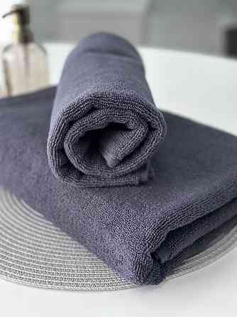 Рушник банний Ideal Textile махровий 70х140 см 450 г/м2 графіт Чернівці