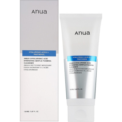 Пенка для умывания Anua 8 Hyaluronic Acid Hydrating Gentle Foaming Cleanser 150 мл (8809640735561) Винница - изображение 2