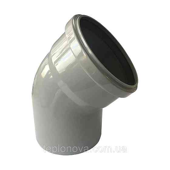 Колено VSplast 110x45° ** Черновцы