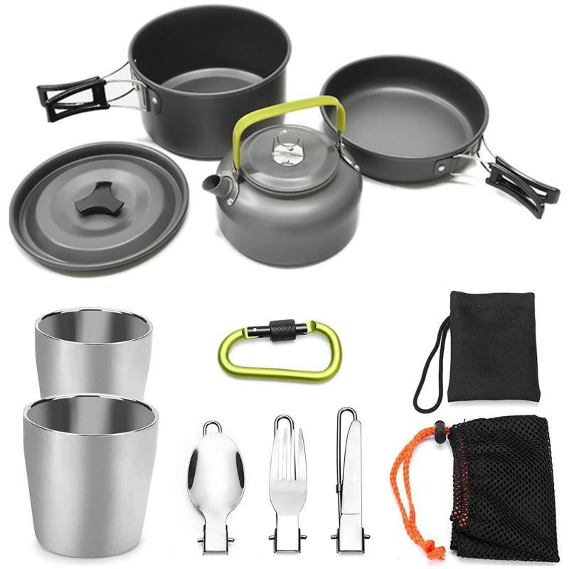 Набір туристичного посуду казанок, сковорідка, чайник Ranger Prius Lux (RA9947) Київ - фото 1