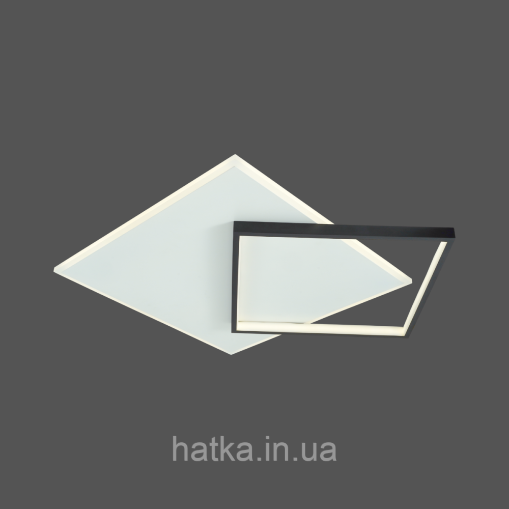 Люстра світлодіодна акрилова VALESO 2023226 WT+BK Київ - фото 1